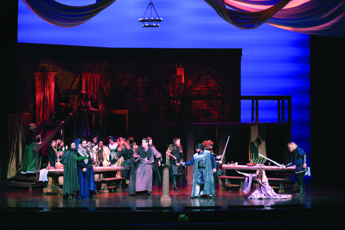 Gulfshore Opera Lucia di Lammermoor production photography